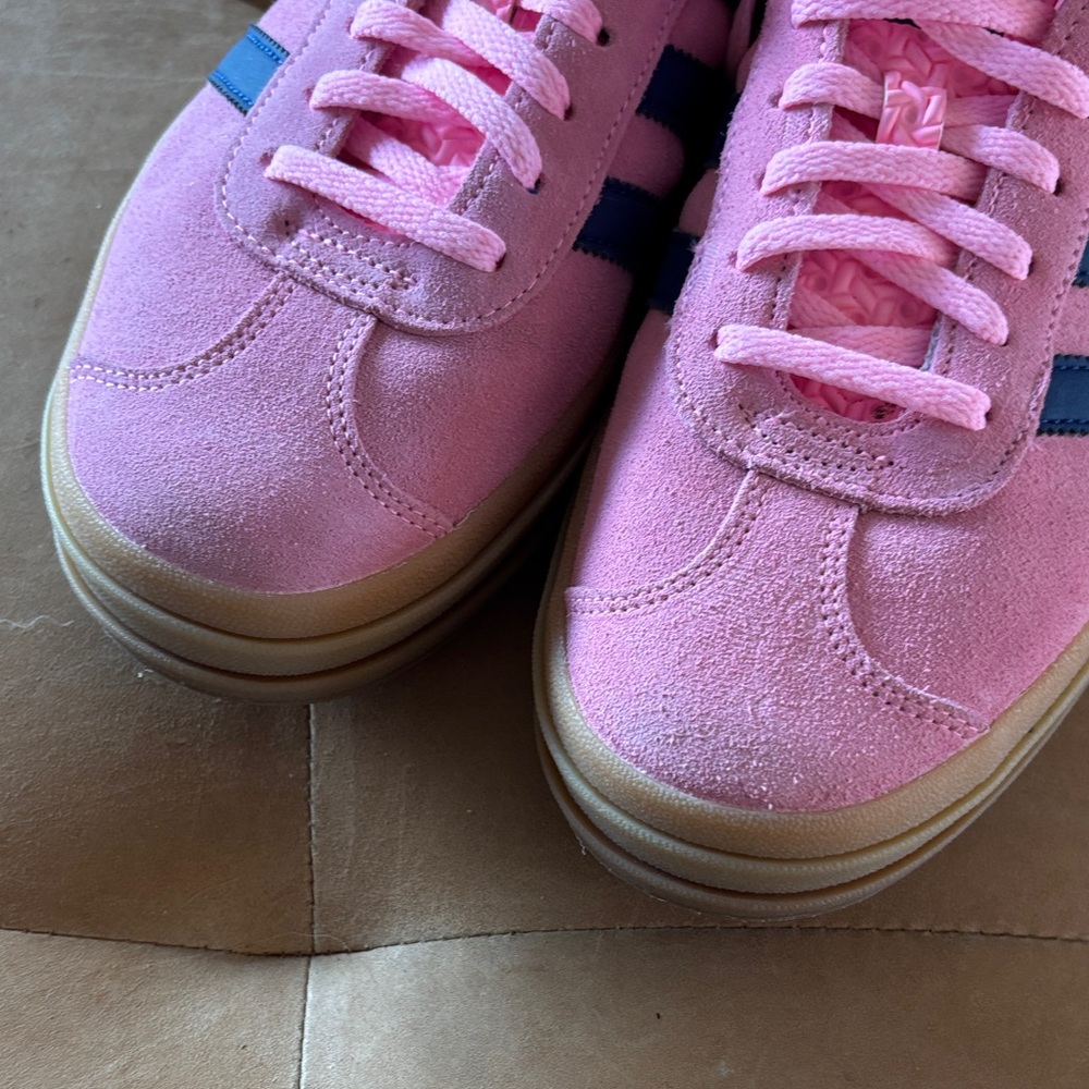 Adidas Gazelle Women's Pink and navy Sneakers - Picture 4 of 7